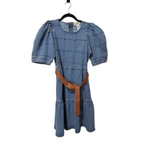 NWT Rockin C Western Denim Jean Dress L